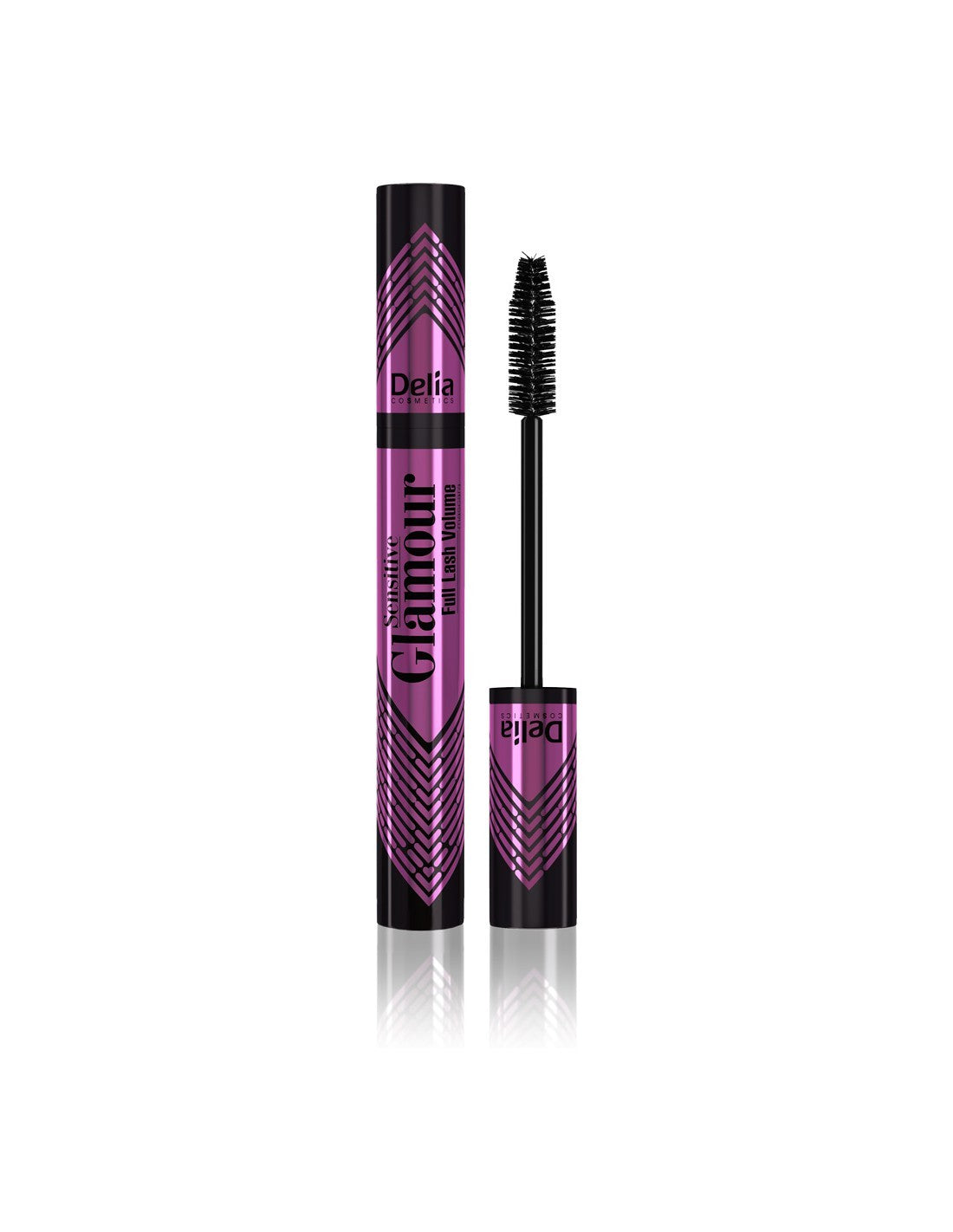 Delia Cosmetics Glamour 3-in-1 Thickening-Lengthening-Sensitive Mascara | Vaistine1.lt | WestPharmacy.eu