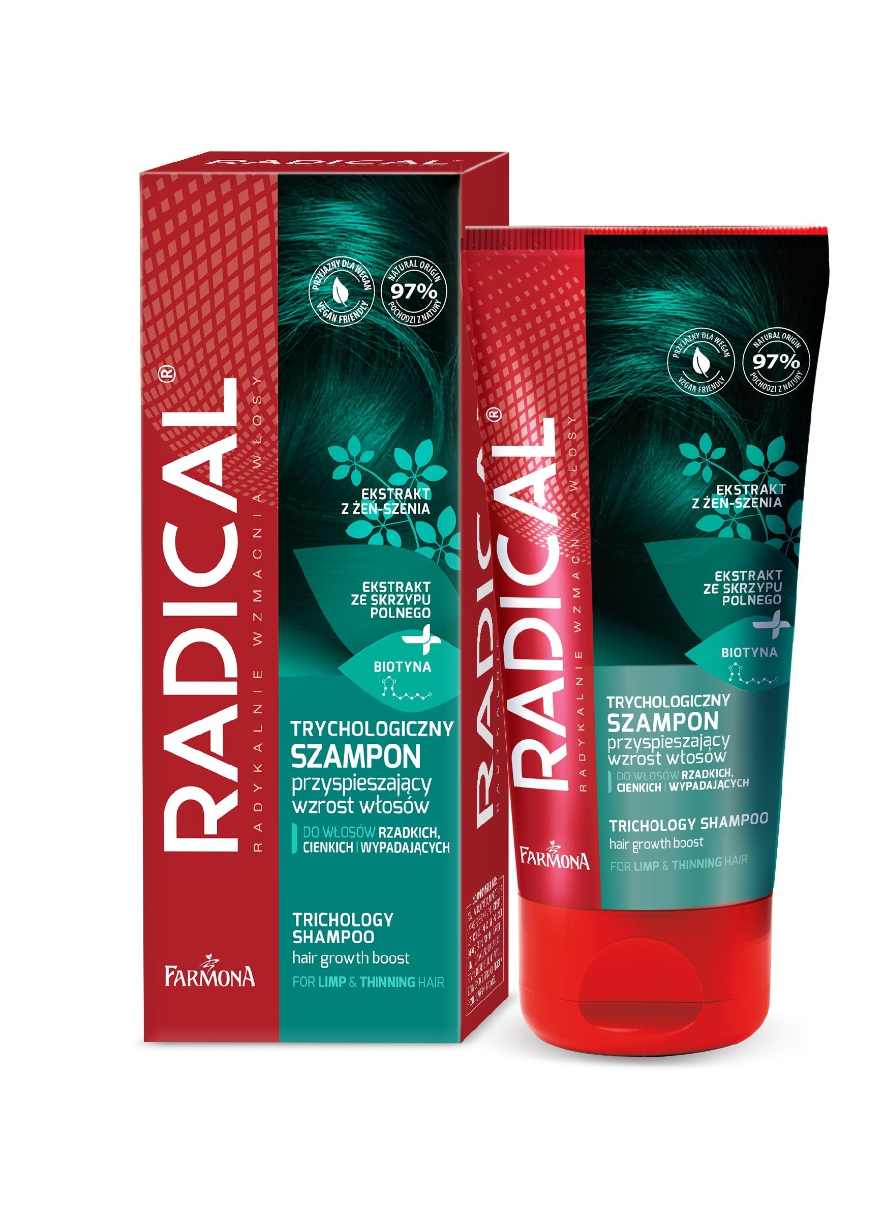 Farmona Radical Trichological Shampoo Accelerating Hair Growth 200ml | Vaistine1.lt | WestPharmacy.eu
