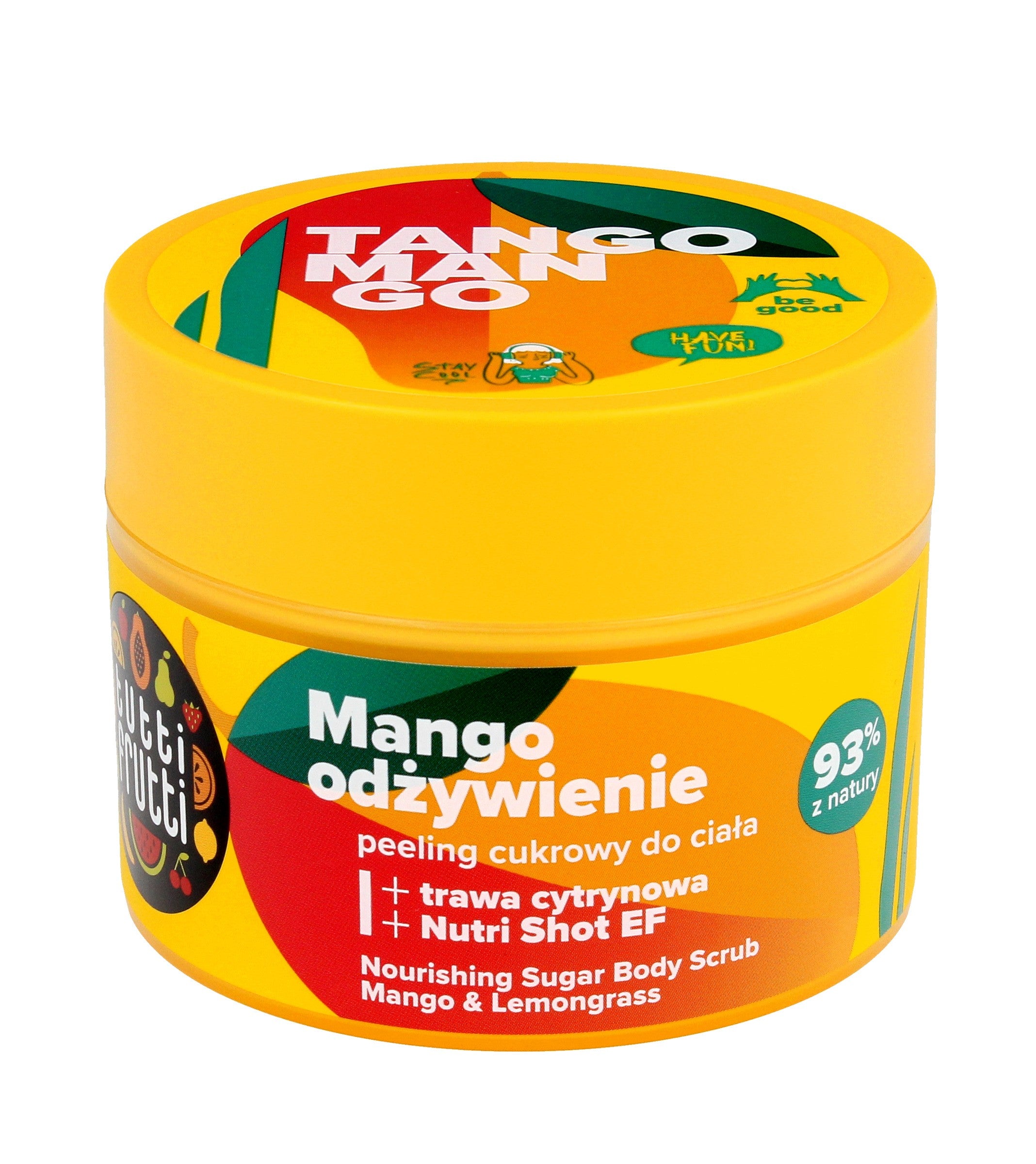 Farmona Tutti Frutti Sugar body scrub Mango Nutrition - Mango & Lemongrass 300g | Vaistine1.lt | WestPharmacy.eu