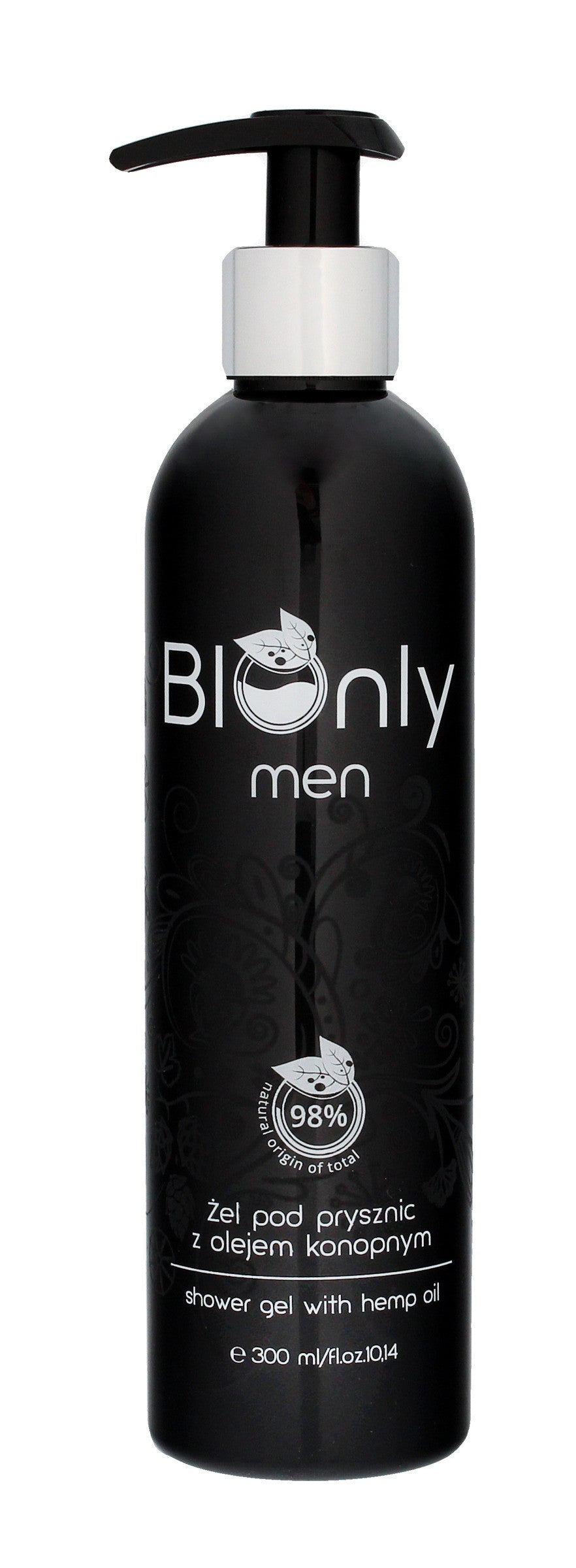 BIONLY MEN GEL 300ML SHOWER HEMP OIL | Vaistine1.lt | WestPharmacy.eu