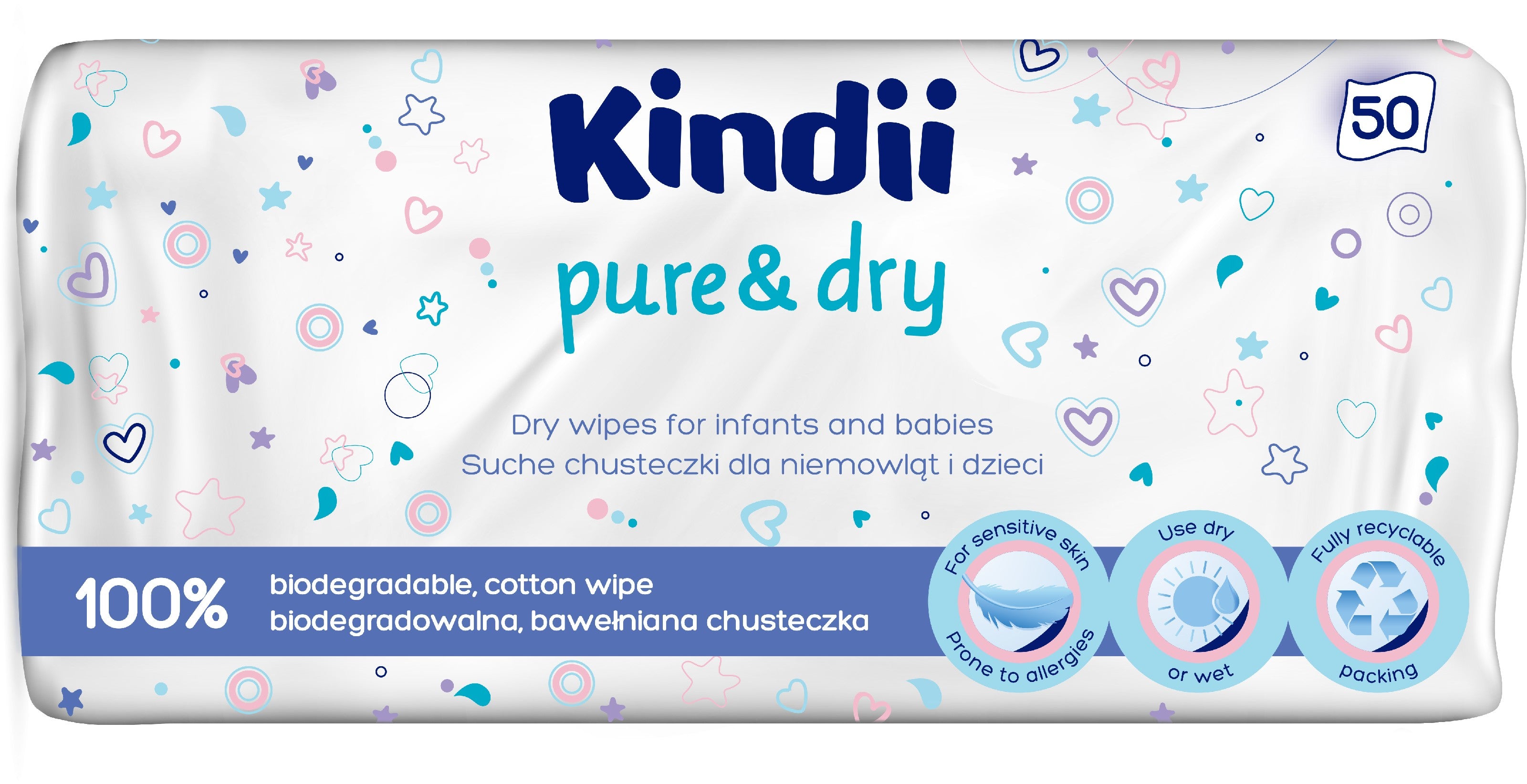 HARPER KINDI chust.suche 50szt | Vaistine1.lt | WestPharmacy.eu
