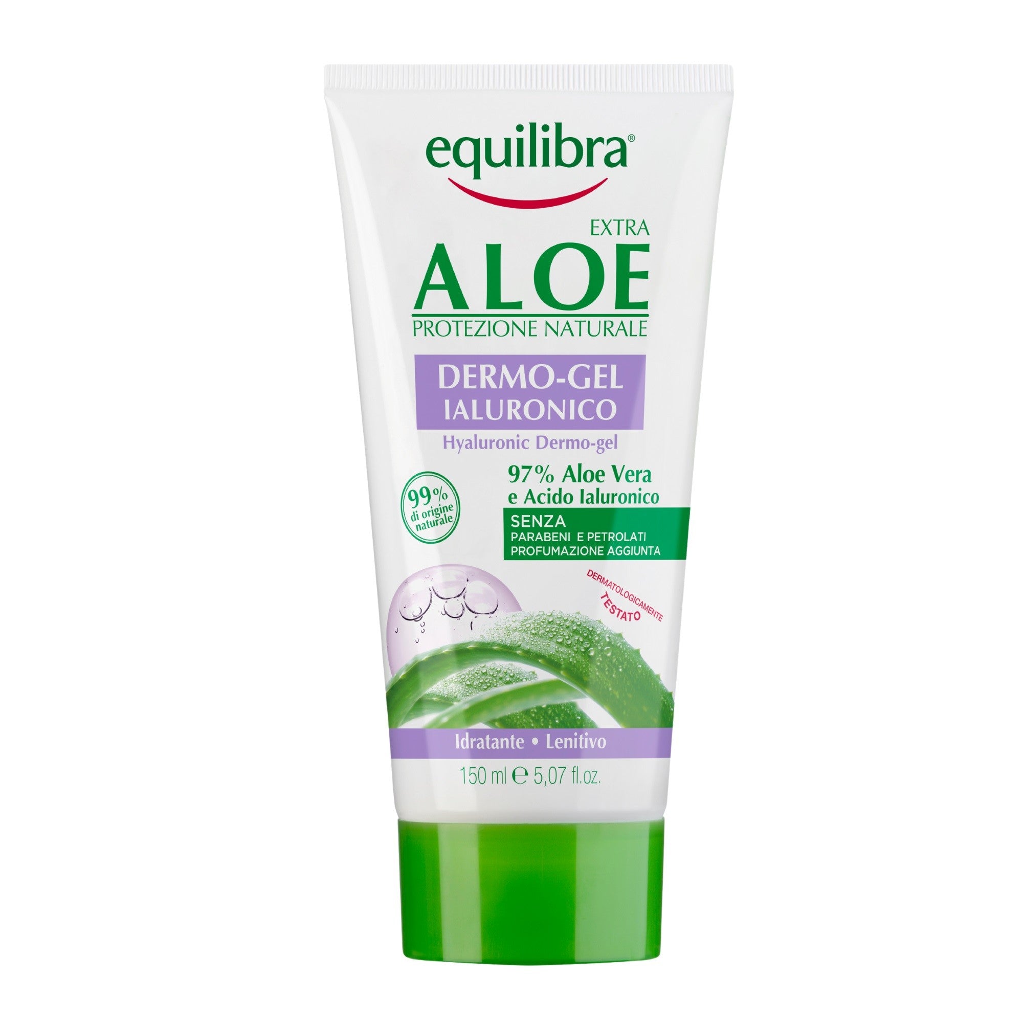 Equilibra Aloe Extra Dermo Aloe gel with hyaluronic acid 150ml | Vaistine1.lt | WestPharmacy.eu