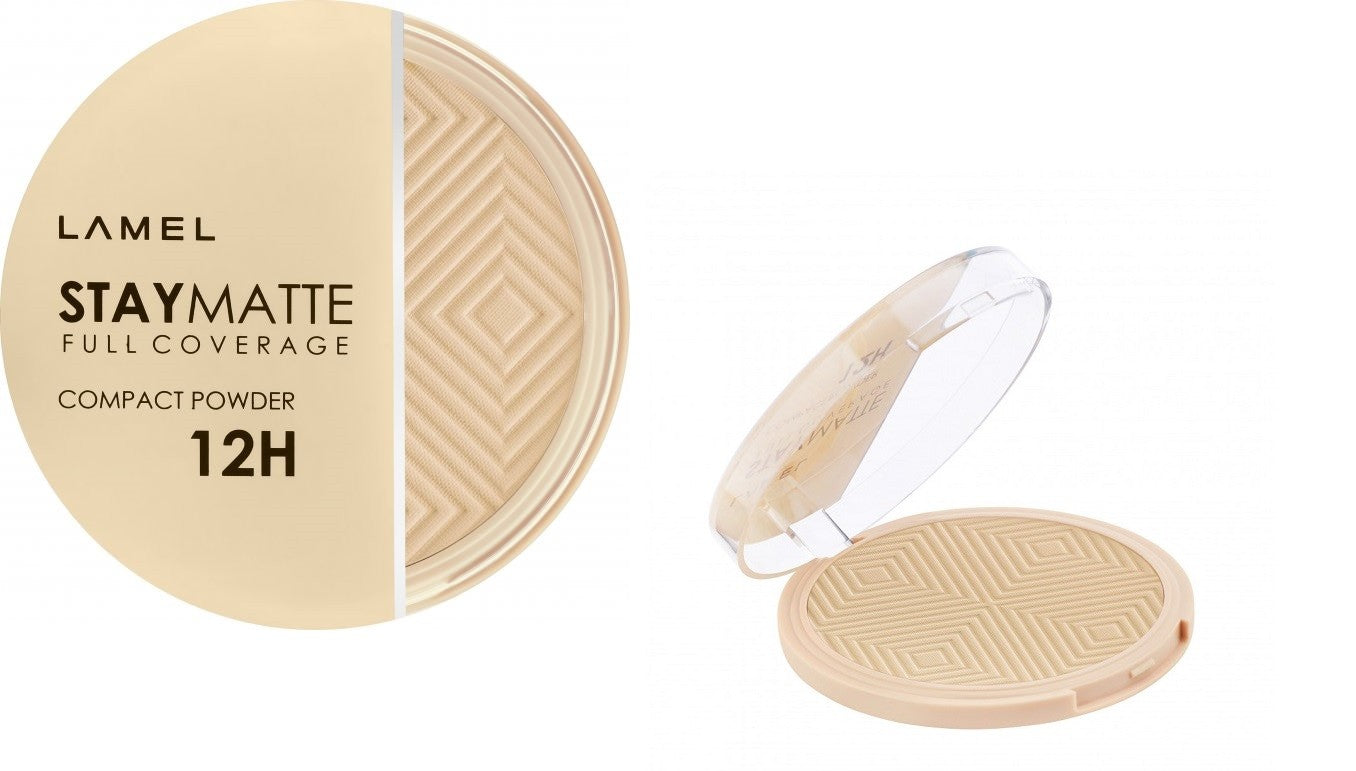 LAMEL Basic Compact Powder Stay Matte 12H No. 401 12g | Vaistine1.lt | WestPharmacy.eu