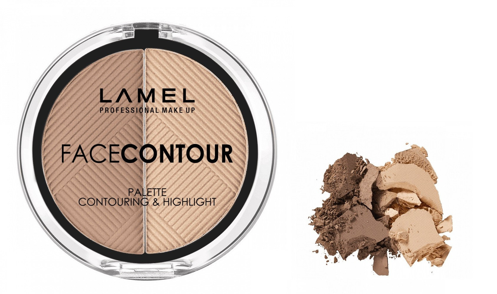 LAMEL Insta Face Contouring Palette FaceContour no. 401 6g | Vaistine1.lt | WestPharmacy.eu
