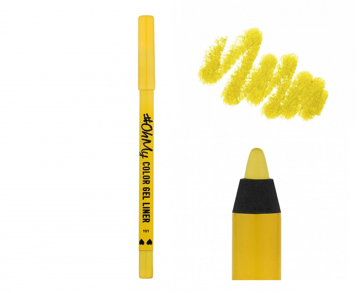 LAMEL OhMy Gel Pencil for Eyes Color Gel Liner No. 404 - yellow 1.4g | Vaistine1.lt | WestPharmacy.eu