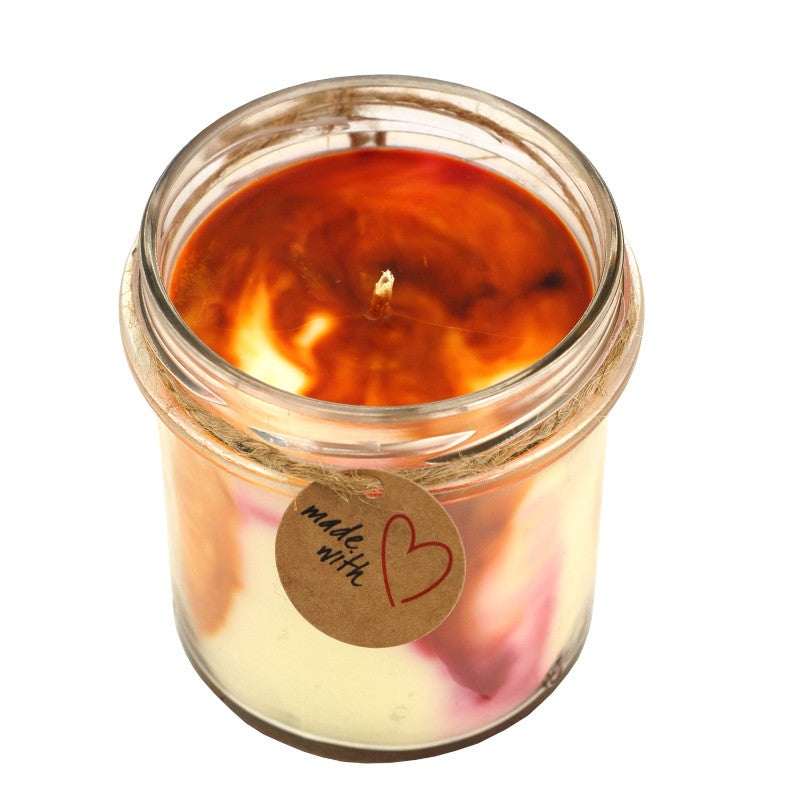 MIA BOX Marbled soy candle with the scent of Caramel and pepper 240g | Vaistine1.lt | WestPharmacy.eu
