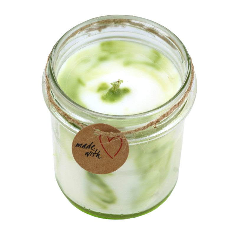 MIA BOX Marbled soy candle with Green Apple scent 240g | Vaistine1.lt | WestPharmacy.eu