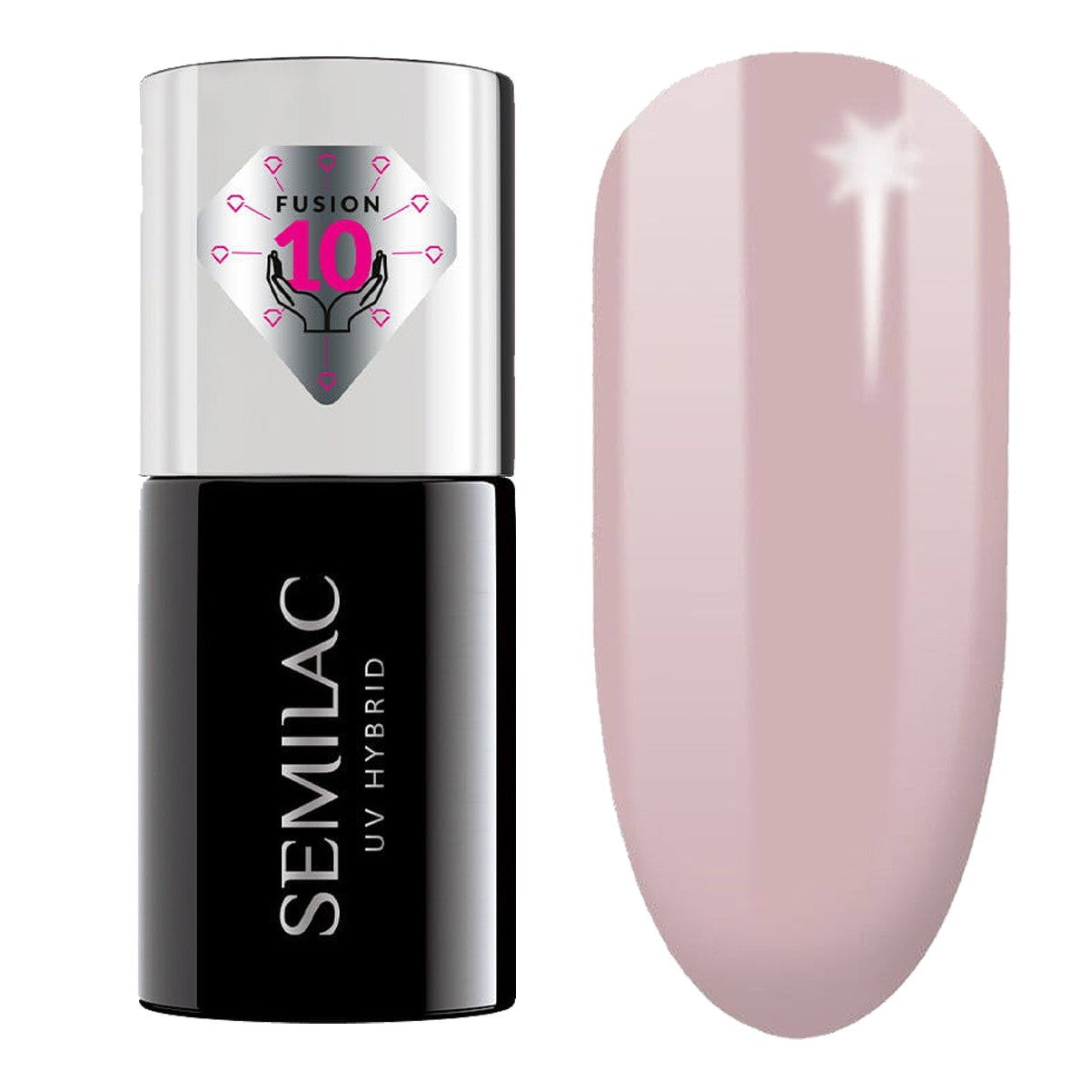 SEMILAC Hybrid Nail Polish Extend Care 5in1 - 815 Delicate Mocca 7ml | Vaistine1.lt | WestPharmacy.eu