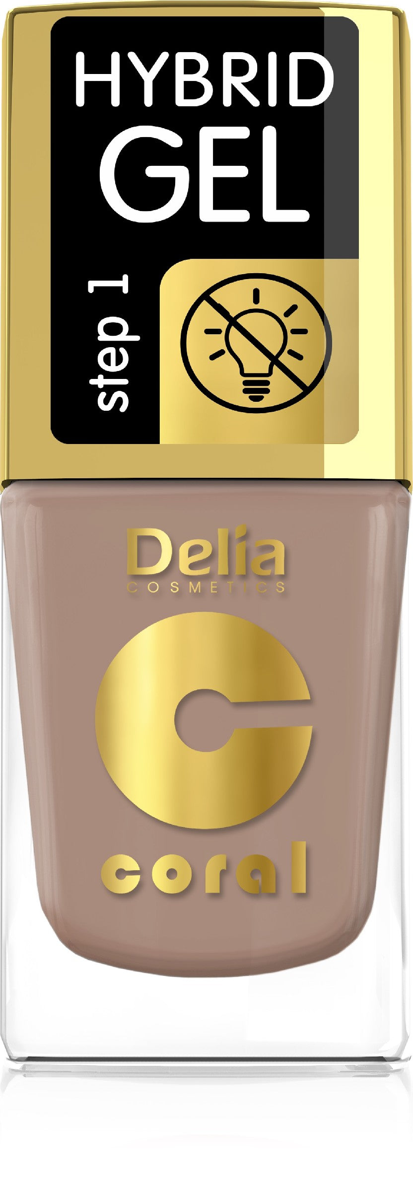 Delia Cosmetics Coral Hybrid Gel Nail Polish No. 83 11ml | Vaistine1.lt | WestPharmacy.eu