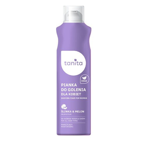 TANITA Vegan Shaving Foam for Women for All Skin Types Plum & Melon 200ml | Vaistine1.lt | WestPharmacy.eu