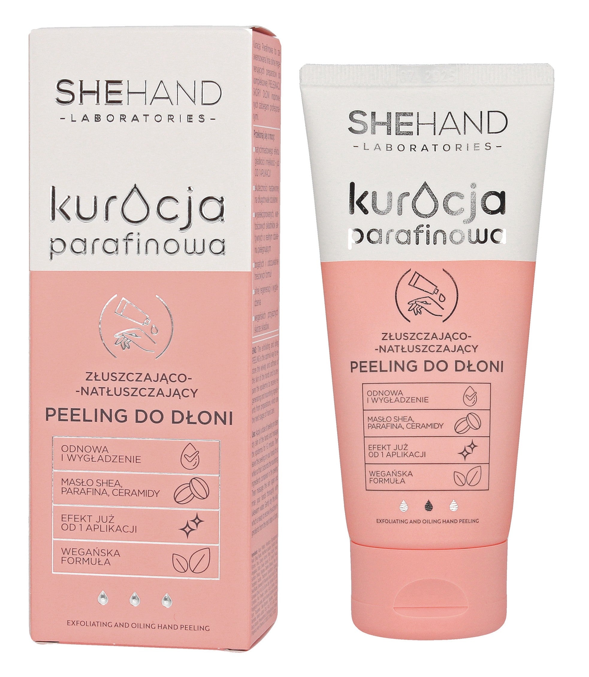 SheHand Paraffin Treatment Exfoliating and Oiling Hand Peeling 75g | Vaistine1.lt | WestPharmacy.eu