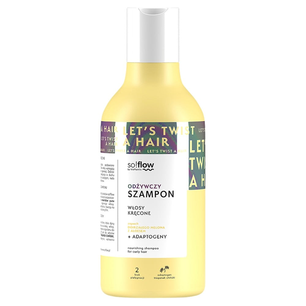 Vis Plantis So!Flow Nourishing Shampoo - for curly hair 400ml | Vaistine1.lt | WestPharmacy.eu