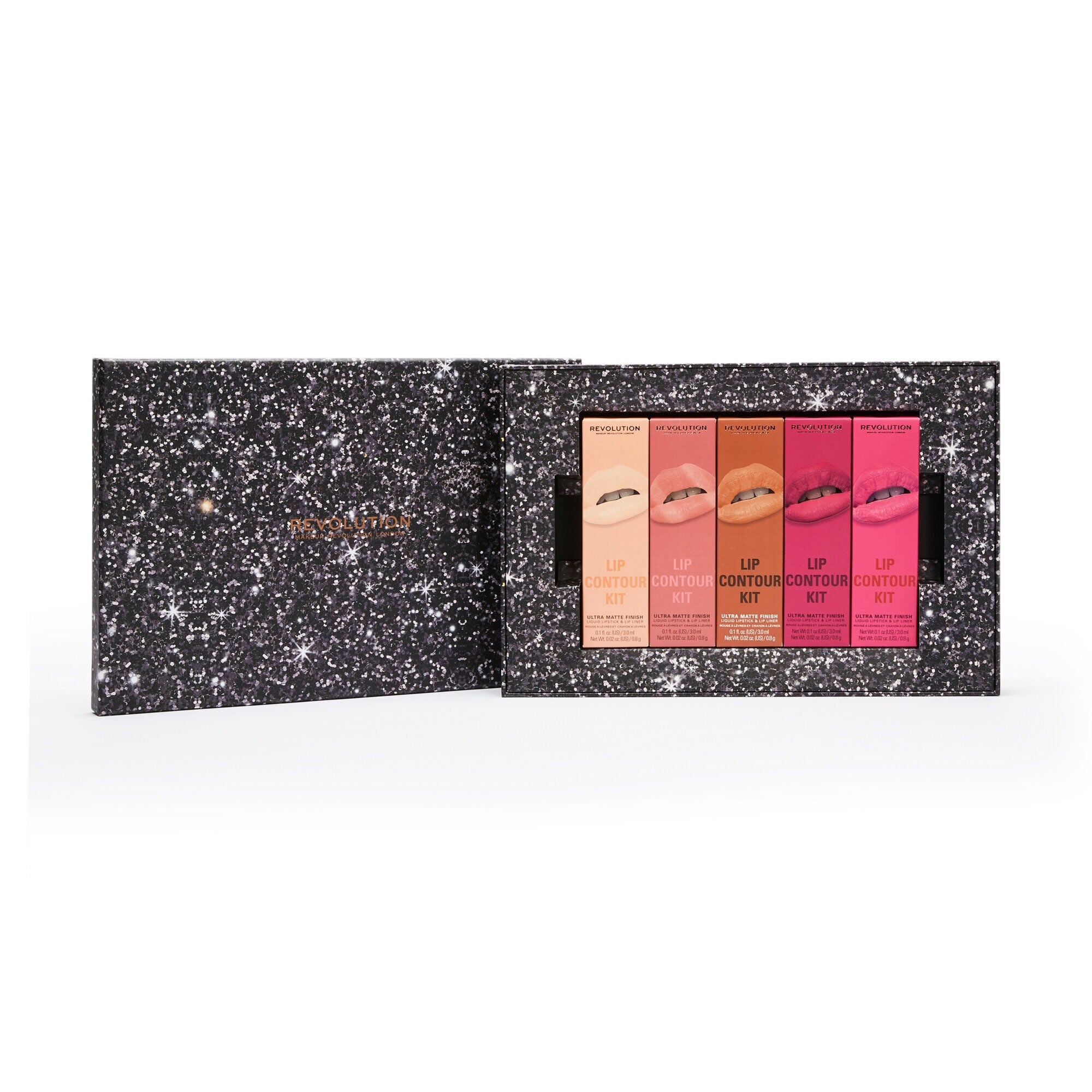 Makeup Revolution Christmas set The Everything Lip Contour Vault 1 pack. | Vaistine1.lt | WestPharmacy.eu