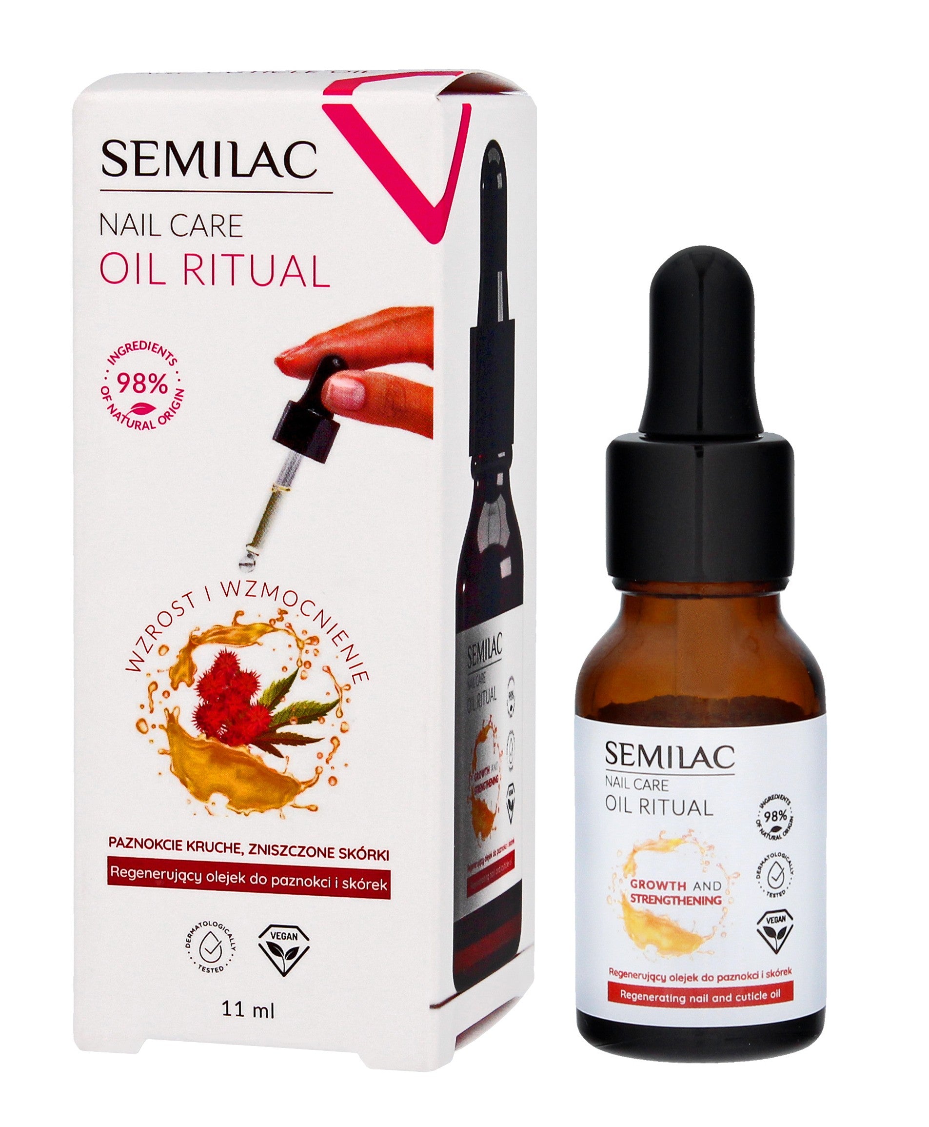 SEMILAC Nail Care Oil Regenerating Nail and Cuticle Oil 11ml | Vaistine1.lt | WestPharmacy.eu