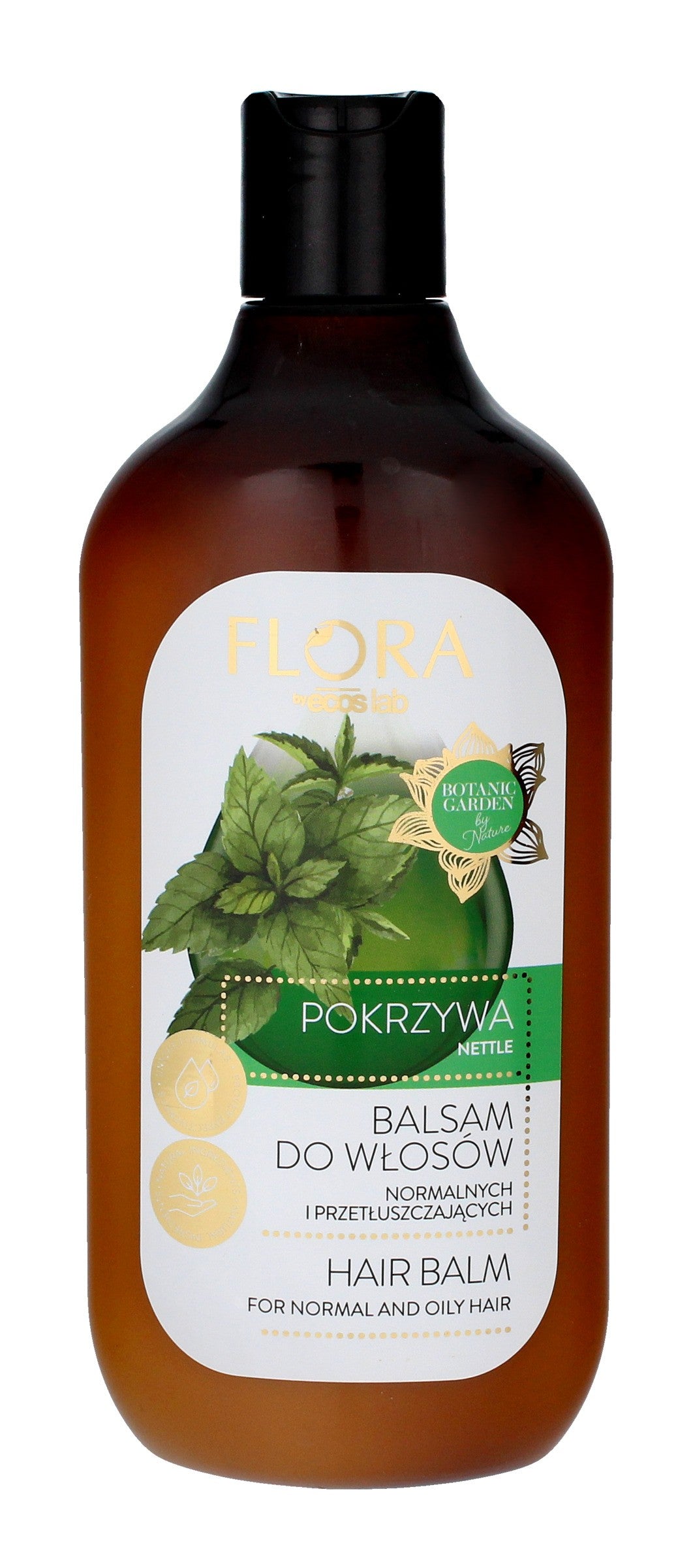 Ecos Lab Flora Balm for normal and oily hair - Nettle 500ml | Vaistine1.lt | WestPharmacy.eu