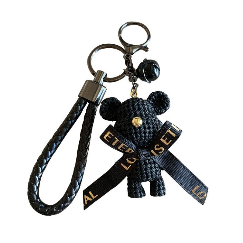 Keychain with bell BEAR SWEET BLACK BRL104 | Vaistine1.lt | WestPharmacy.eu