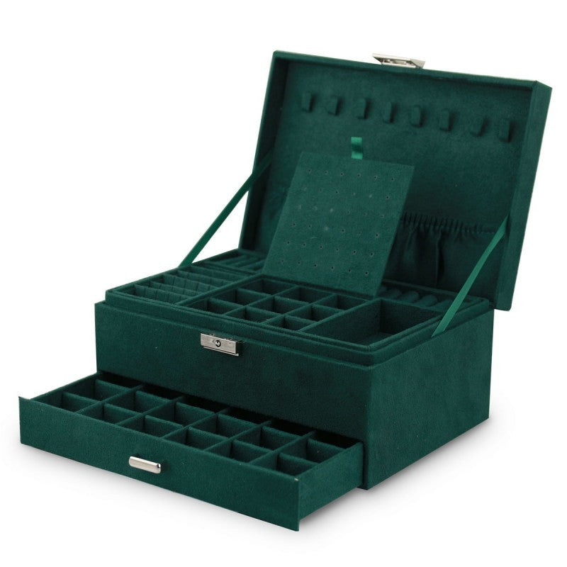 Jewelry box, case, organizer, bottle green box PD119 | Vaistine1.lt | WestPharmacy.eu