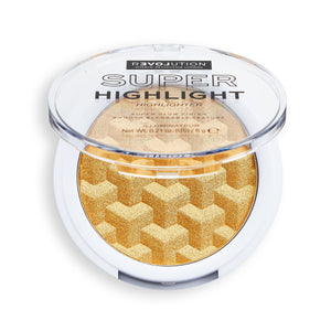 Makeup Revolution Relove Highlighter Super Highlight - Gold 1pc | Vaistine1.lt | WestPharmacy.eu