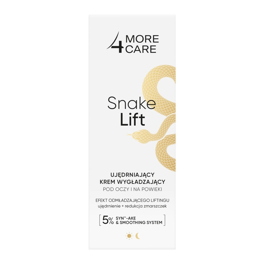 More4Care Snake Lift Firming Smoothing Cream for Under Eyes and Eyelids 35ml | Vaistine1.lt | WestPharmacy.eu
