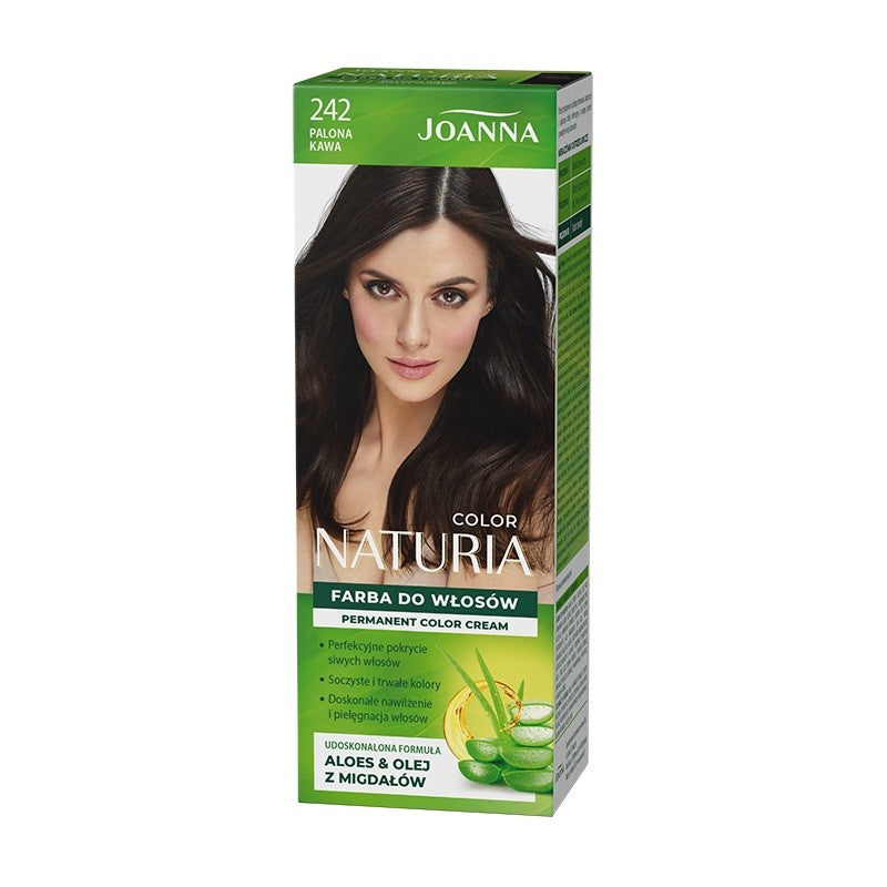 Joanna Naturia Color Hair Dye No. 242 - burnt coffee 150g | Vaistine1.lt | WestPharmacy.eu