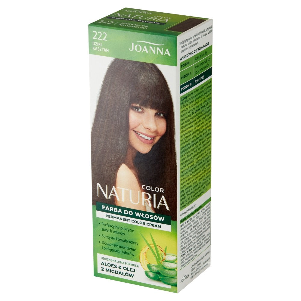 Joanna Naturia Color Hair Dye No. 222 - Wild Chestnut 1pc. | Vaistine1.lt | WestPharmacy.eu