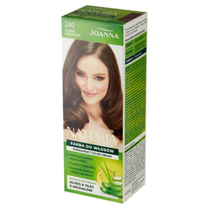 Joanna Naturia Color Hair Dye No. 240 - Sweet Cappuccino 1pc. | Vaistine1.lt | WestPharmacy.eu