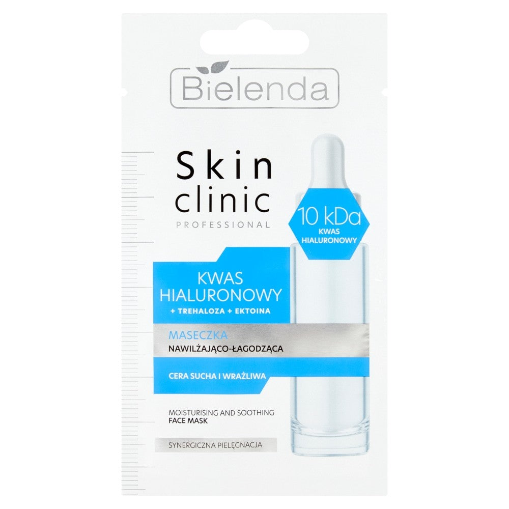 Bielenda Skin Clinic Professional Hyaluronic Acid Moisturizing and soothing mask 8g | Vaistine1.lt | WestPharmacy.eu