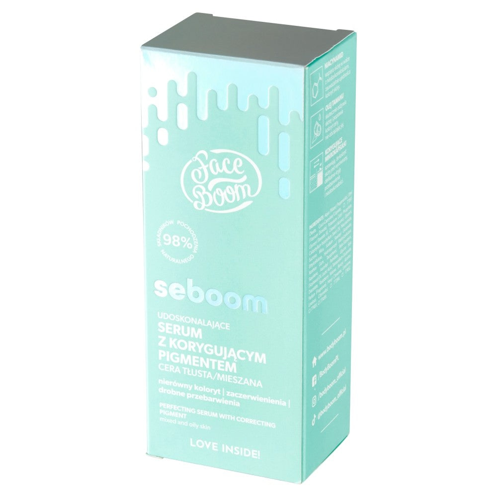 Face Boom Seboom Perfecting Serum with correcting pigment - oily and combination skin 30ml | Vaistine1.lt | WestPharmacy.eu