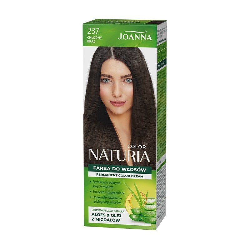Joanna Naturia Color Hair Dye No. 237 - Cool Brown 1pc. | Vaistine1.lt | WestPharmacy.eu