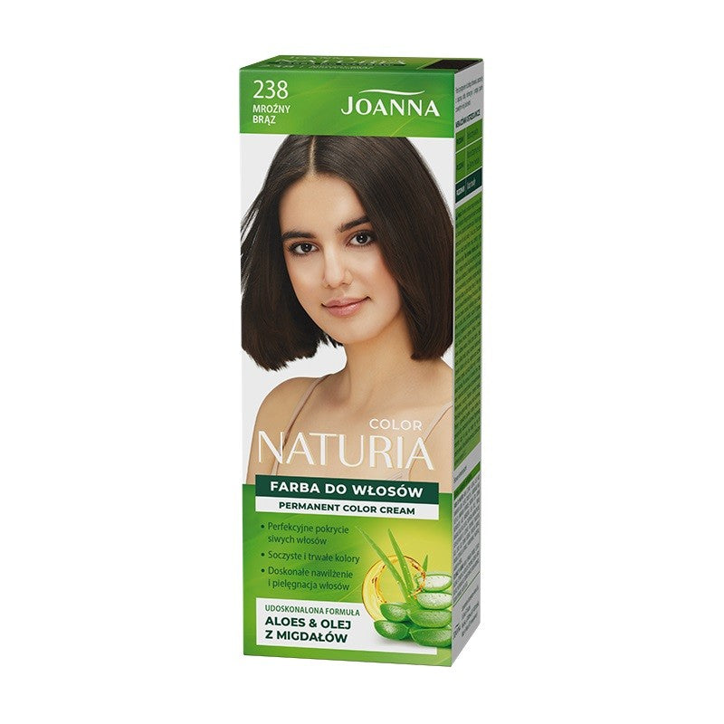 Joanna Naturia Color Hair Dye No. 238 - Frosty Brown 1pc. | Vaistine1.lt | WestPharmacy.eu