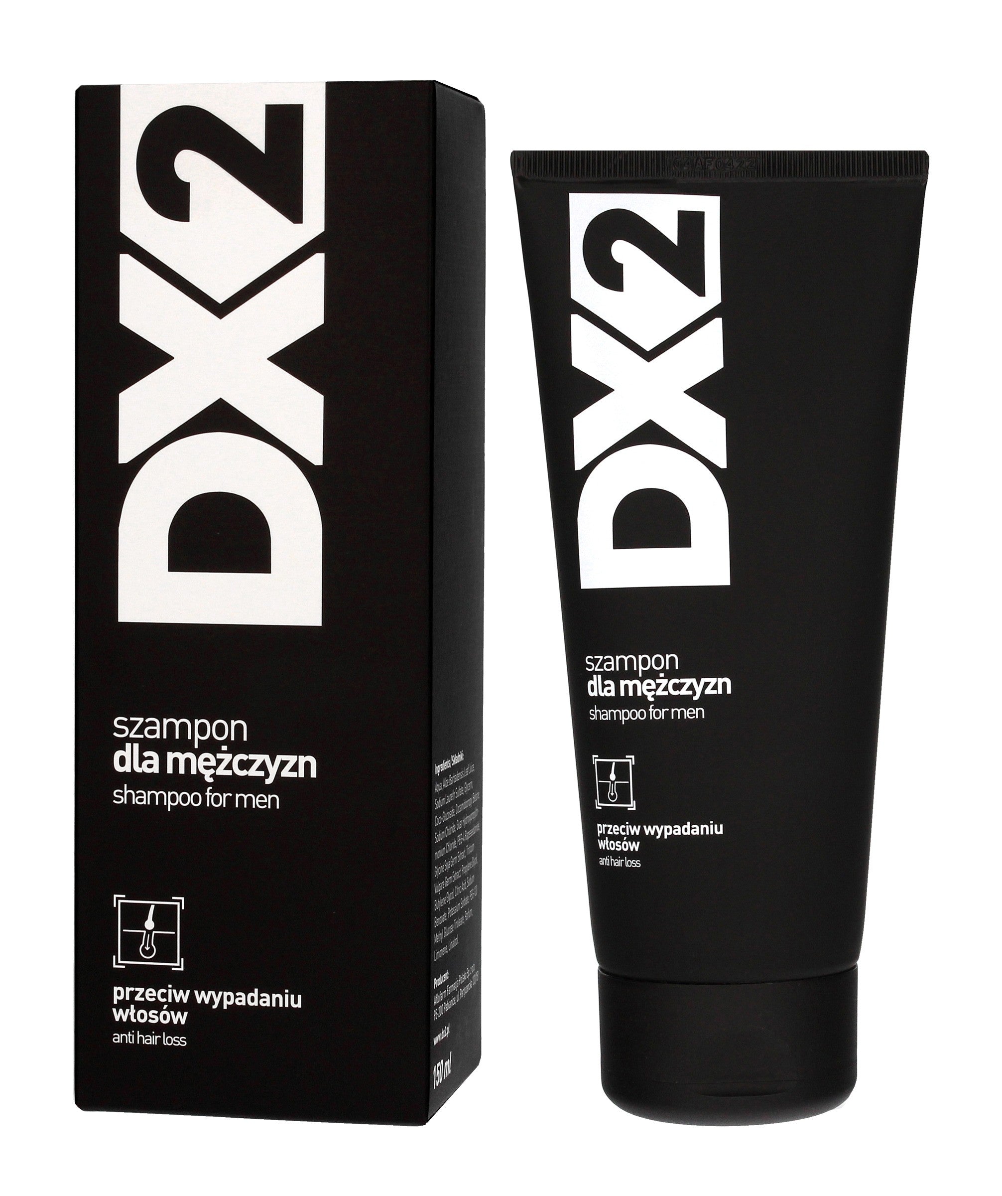 DX2 Hair Shampoo for Men Against Hair Loss 150 ml | Vaistine1.lt | WestPharmacy.eu