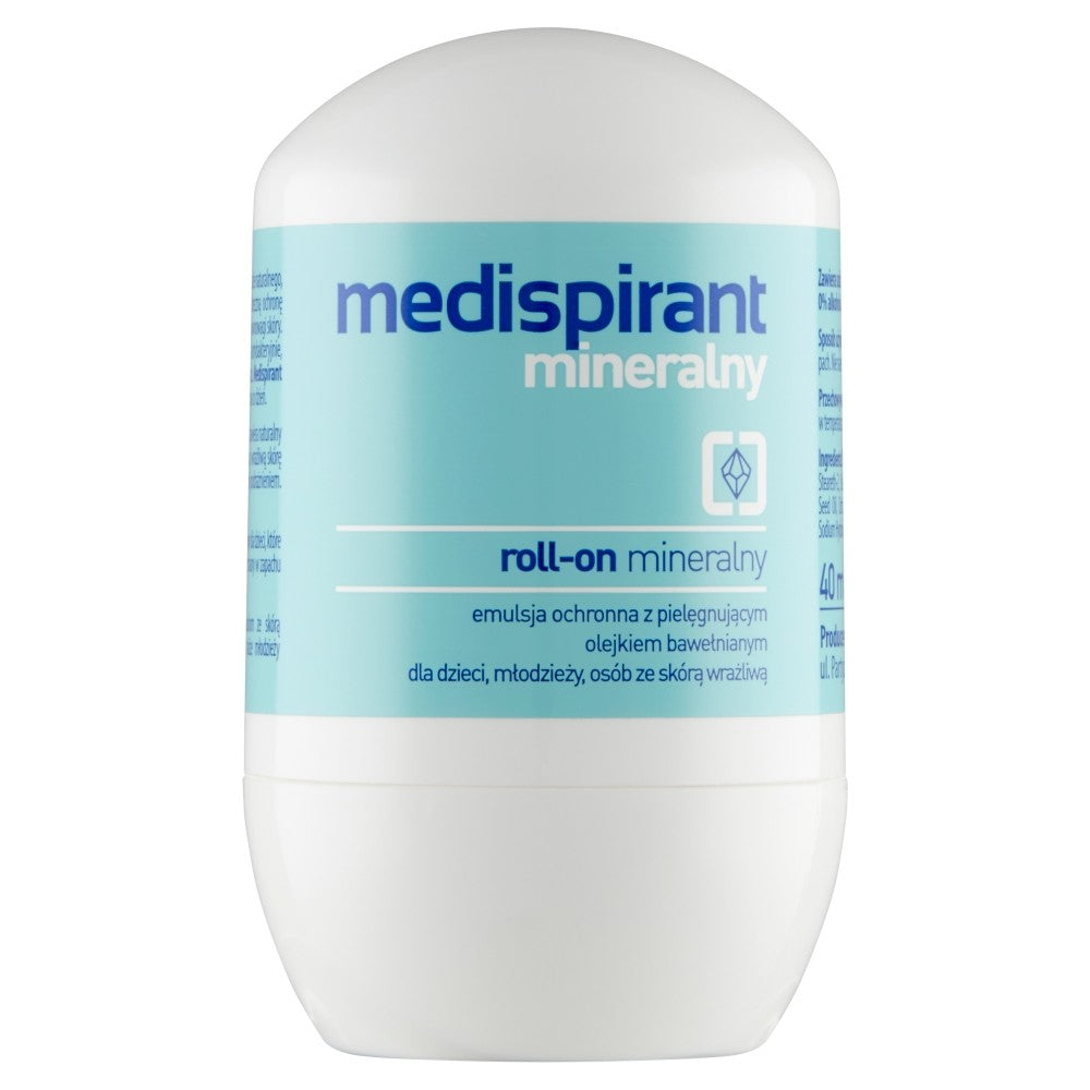 MEDISPIRANT Mineral roll-on (emulsion) 40ml | Vaistine1.lt | WestPharmacy.eu