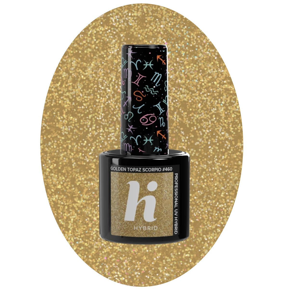 Hi Hybrid Hybrid Lacquer Zodiac No. 460 Golden Topaz Scorpio 5ml | Vaistine1.lt | WestPharmacy.eu