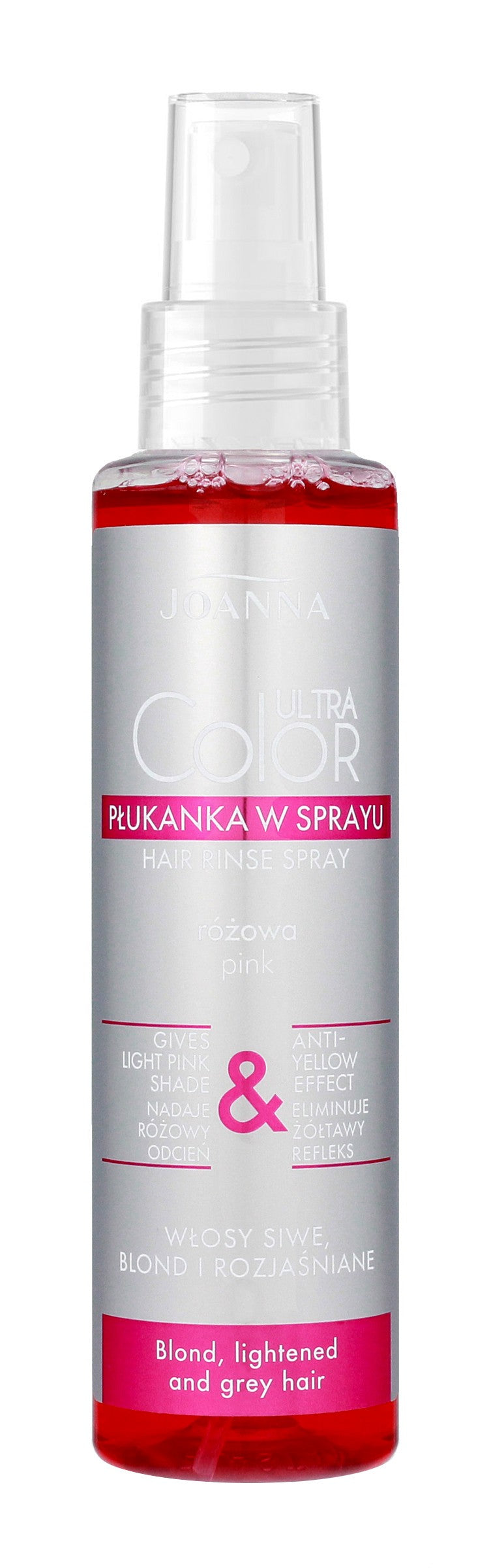 Joanna Ultra Color System Hair Rinse Spray - Pink 150ml | Vaistine1.lt | WestPharmacy.eu