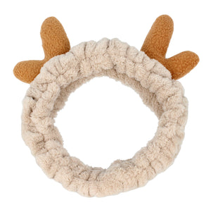 Cosmetic hair band with reindeer antlers - cream, 1 pc | Vaistine1.lt | WestPharmacy.eu