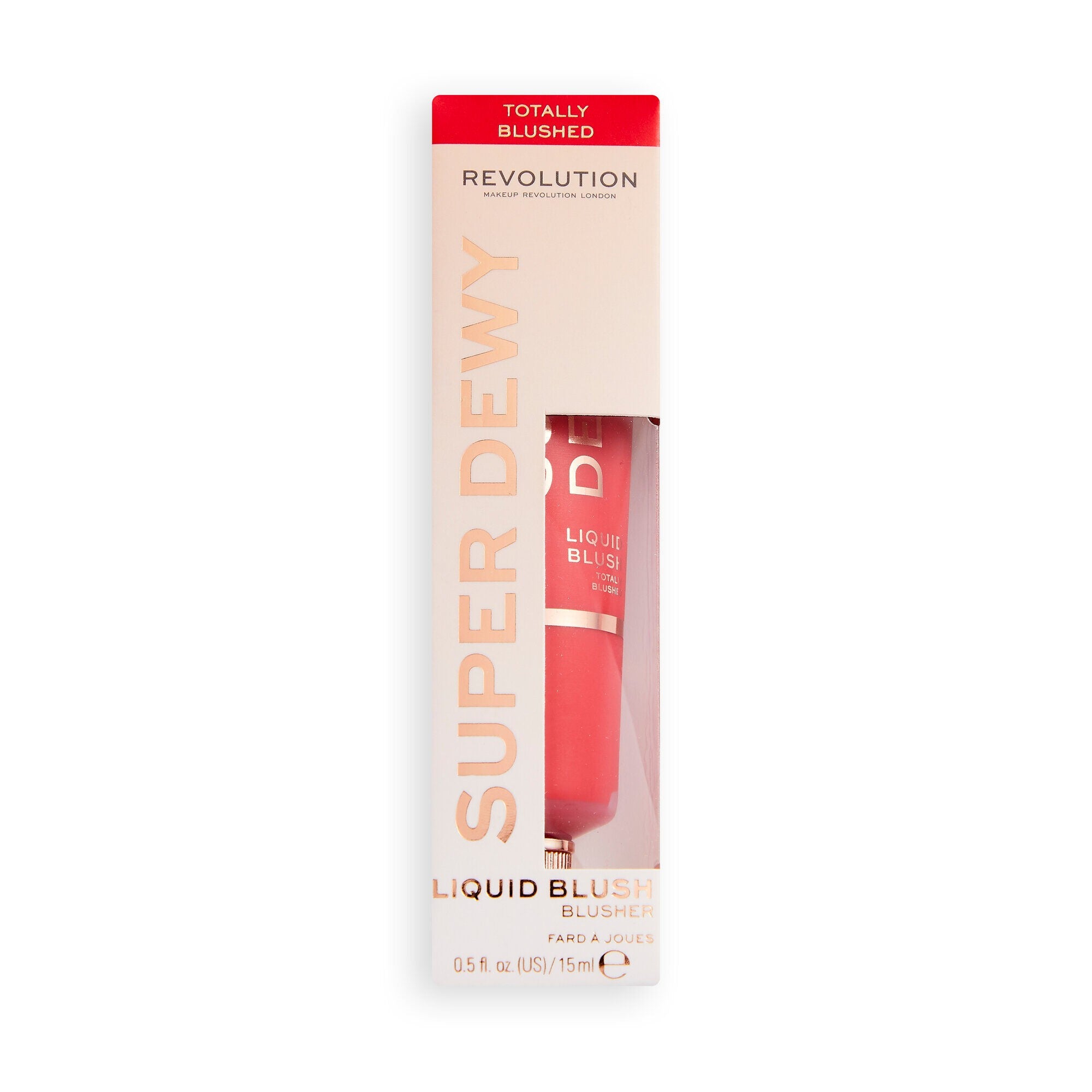 Makeup Revolution Super Dewy Liquid Blush - Totally Blushed 15ml | Vaistine1.lt | WestPharmacy.eu