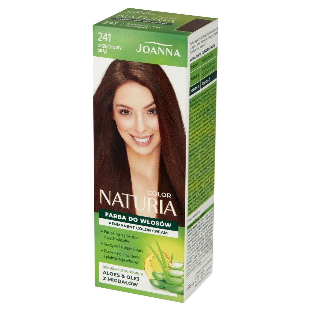 Joanna Naturia Color Hair Dye No. 241 - Walnut Brown 1pc. | Vaistine1.lt | WestPharmacy.eu