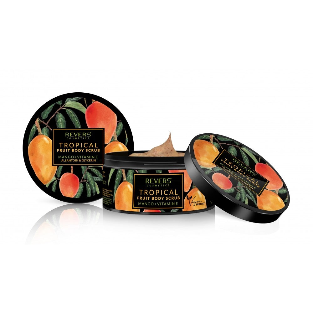 REVERS Tropical Fruit Body Scrub Body scrub - Mango + Vitamin E 200ml | Vaistine1.lt | WestPharmacy.eu