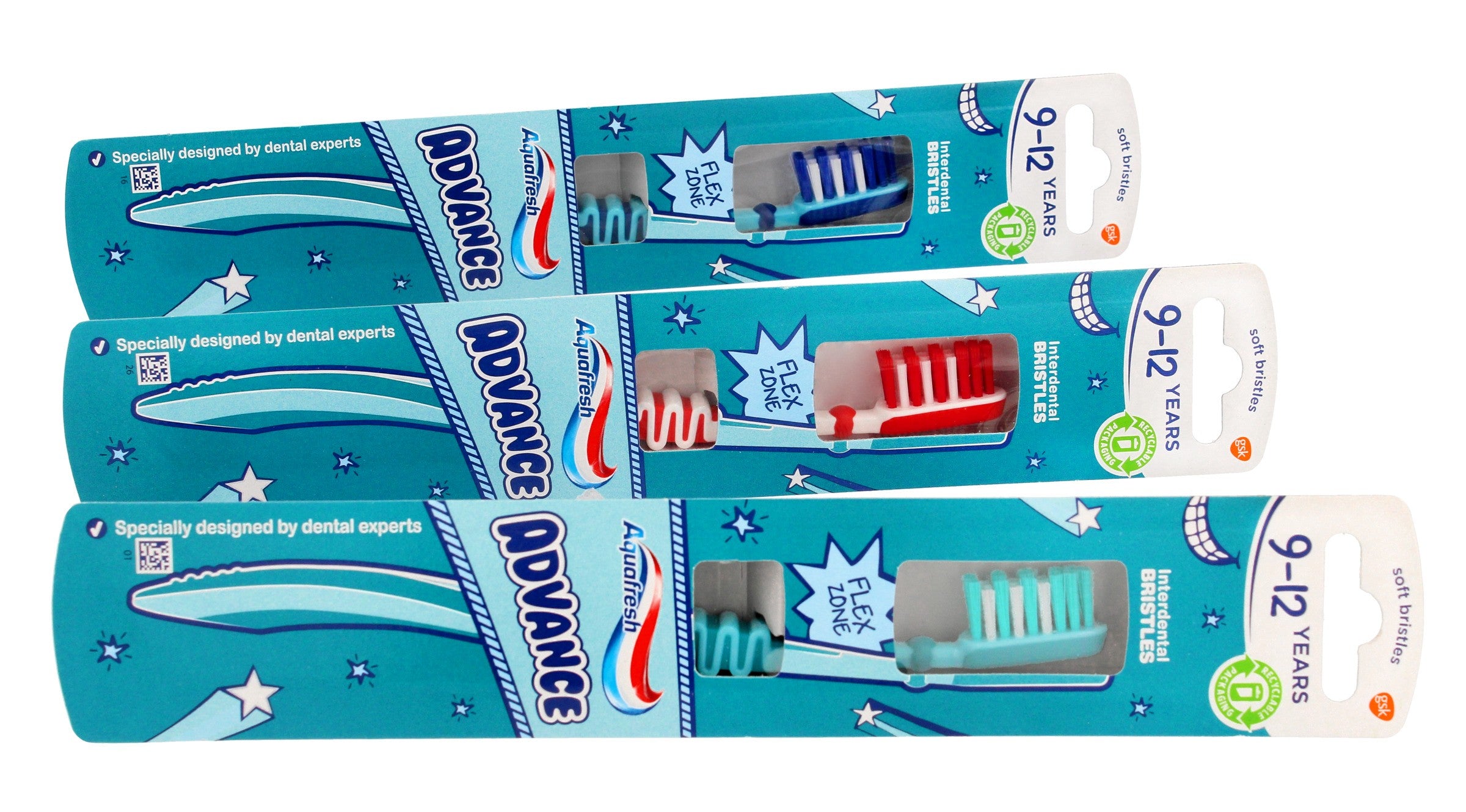Aquafresh Toothbrush Advance for children 9-12 years 1pc (mix of colors) | Vaistine1.lt | WestPharmacy.eu