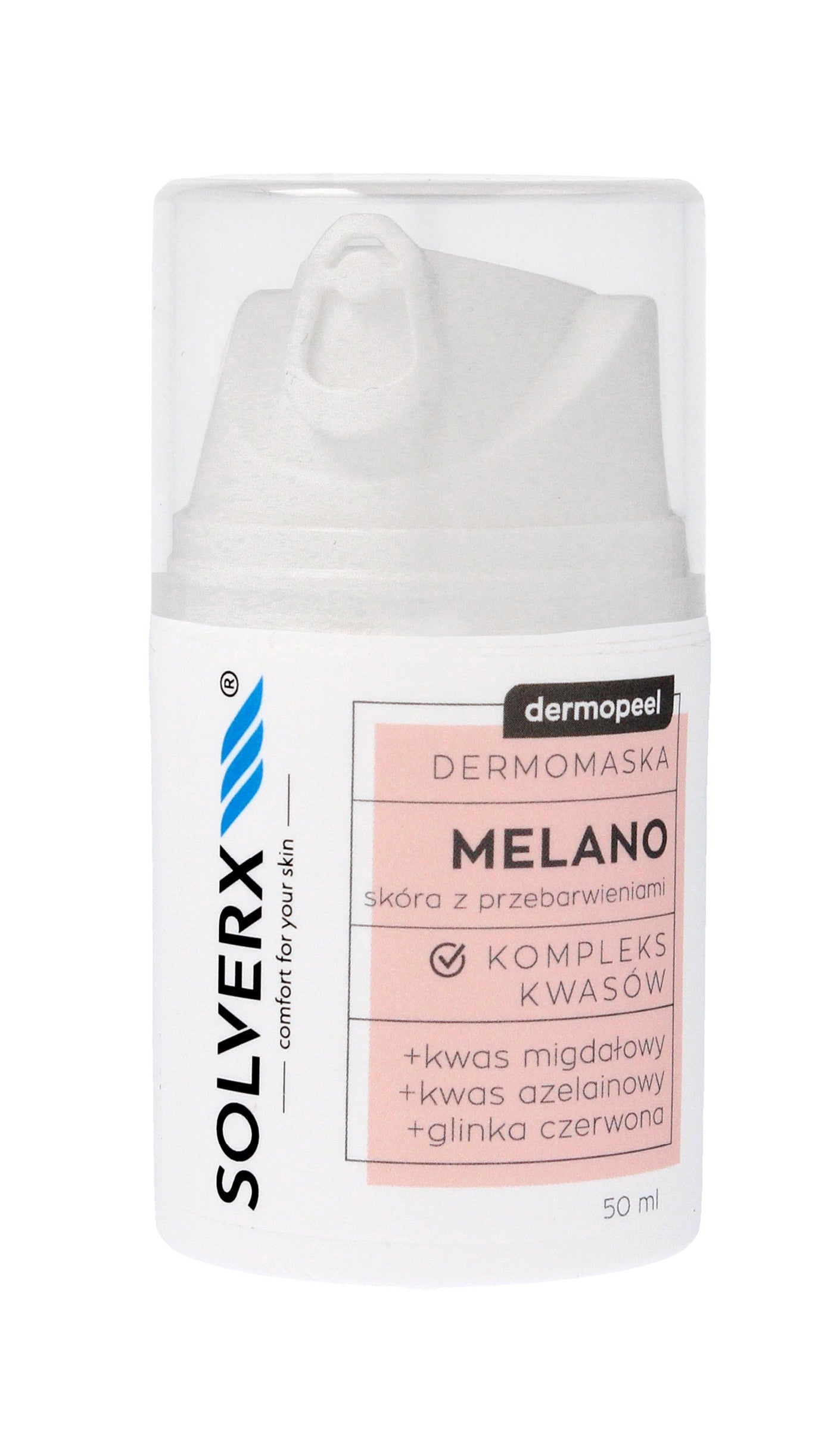 SOLVERX Dermopeel Melano dermomask with acid complex - for skin with discolorations 50ml | Vaistine1.lt | WestPharmacy.eu