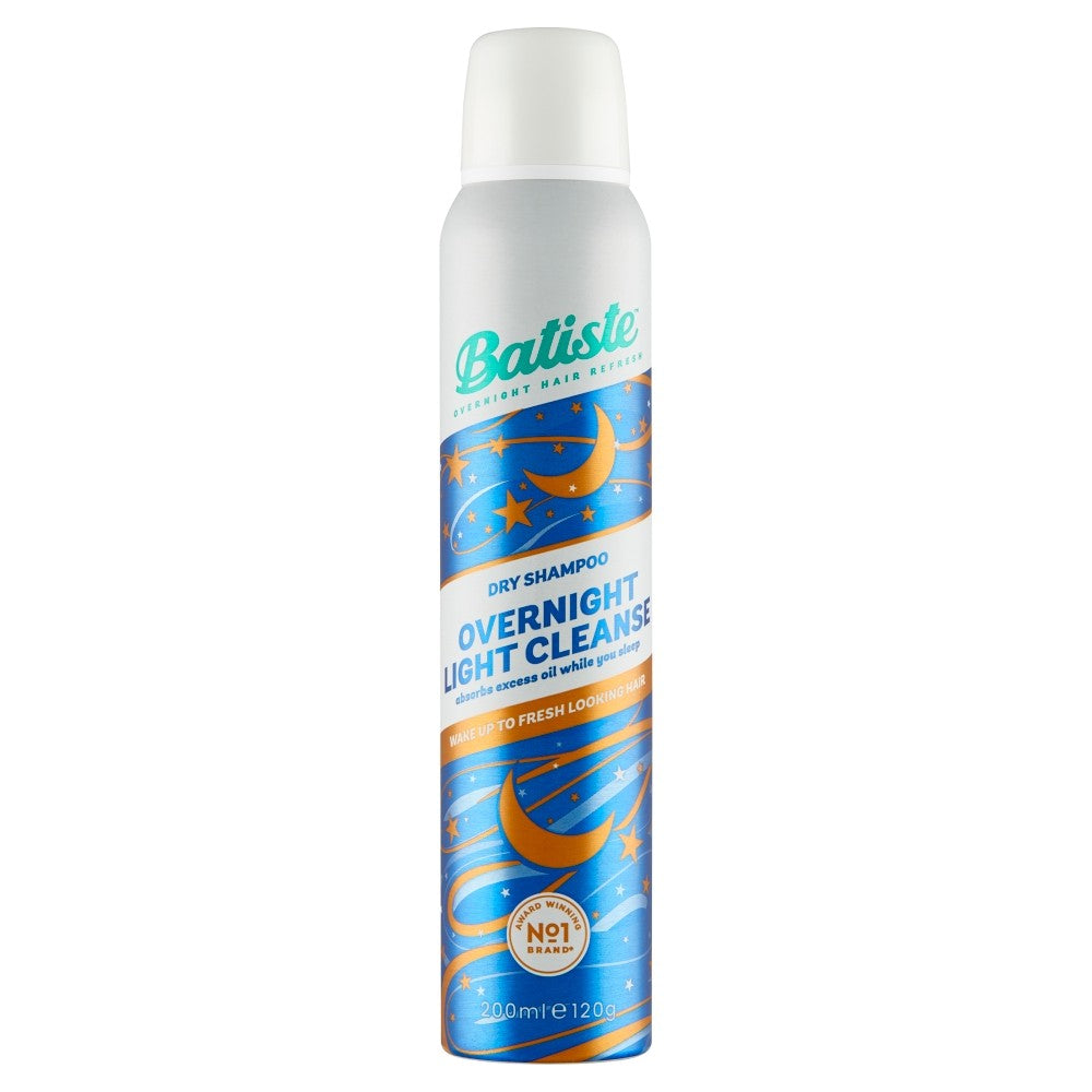 Batiste Suchy Shampoo for Hair Overnight Light Cleanse - dry hair 200ml | Vaistine1.lt | WestPharmacy.eu