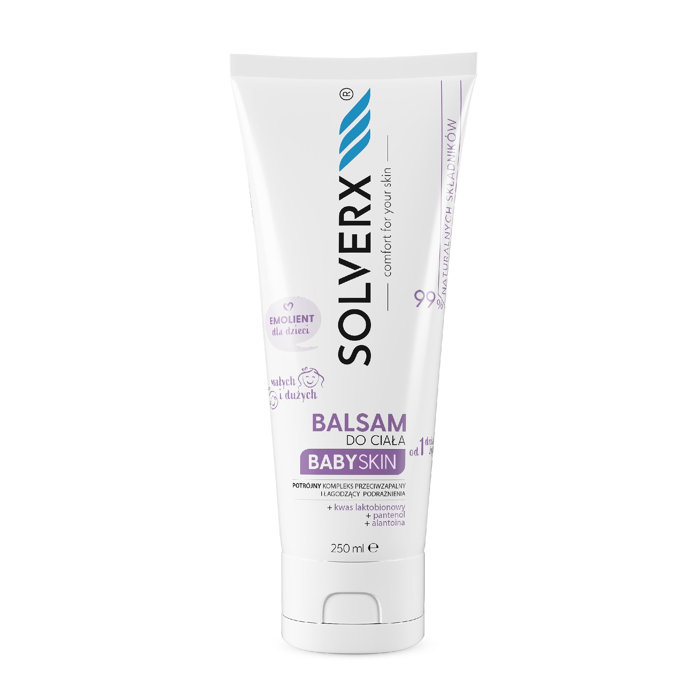 SOLVERX Baby Skin Balsam-Emollient for body for children 250ml | Vaistine1.lt | WestPharmacy.eu