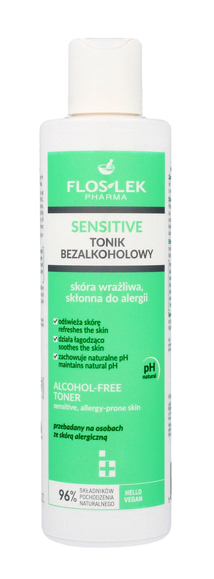 FLOSLEK Pharma Sensitive Alcohol-free Toner for sensitive and allergy-prone skin 225ml | Vaistine1.lt | WestPharmacy.eu
