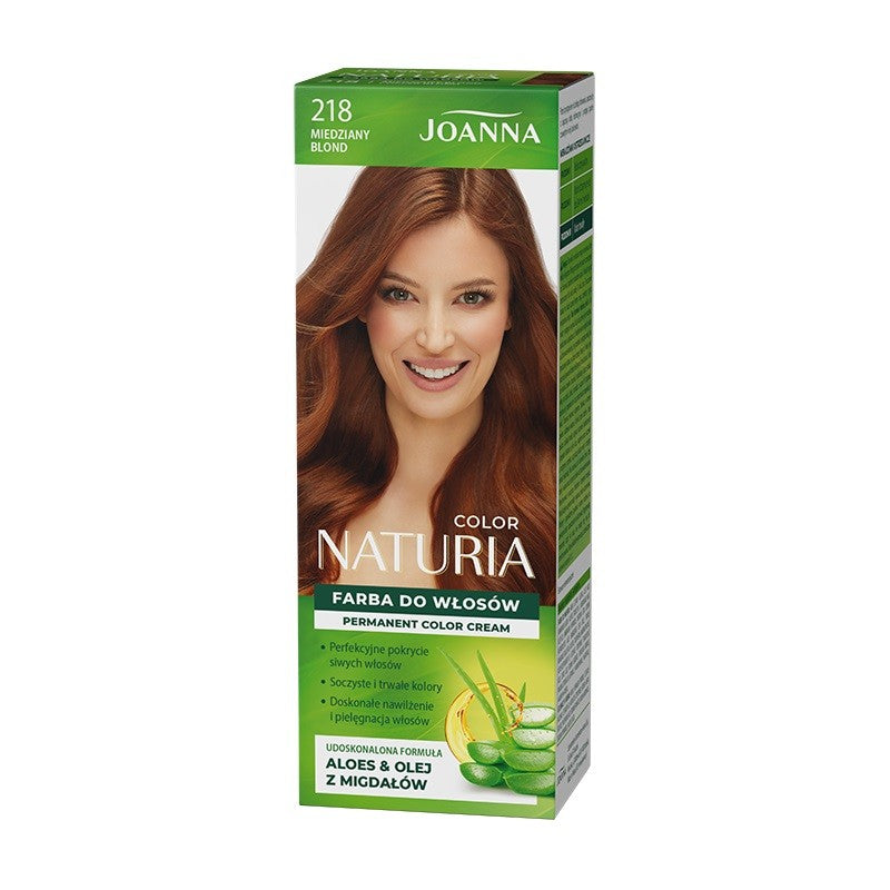 Joanna Naturia Color Hair Dye No. 218 - Copper Blonde 1pc. | Vaistine1.lt | WestPharmacy.eu
