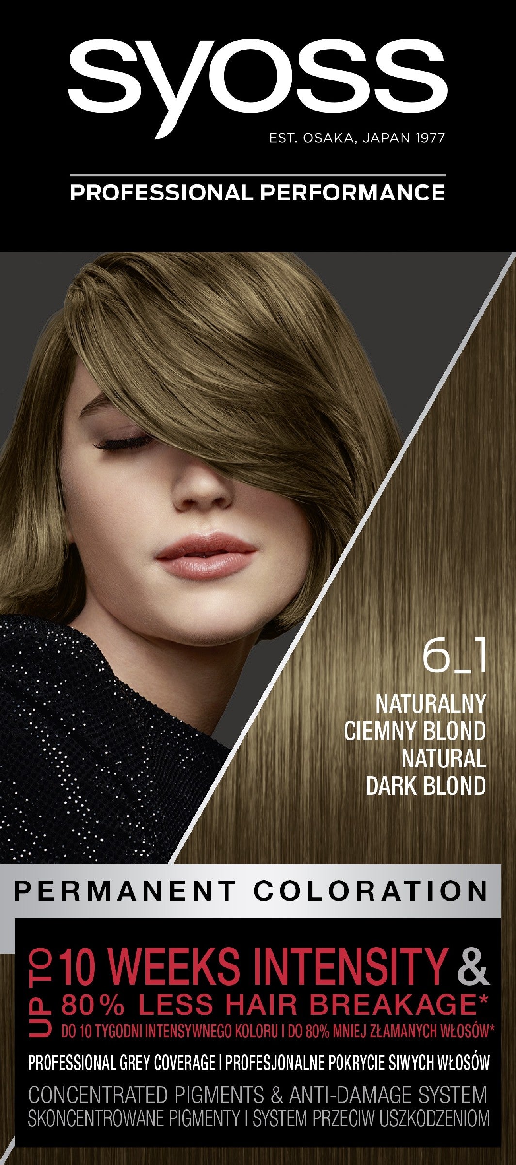 Schwarzkopf Syoss Hair Color No. 6_1 Natural Dark Blonde 1op. | Vaistine1.lt | WestPharmacy.eu