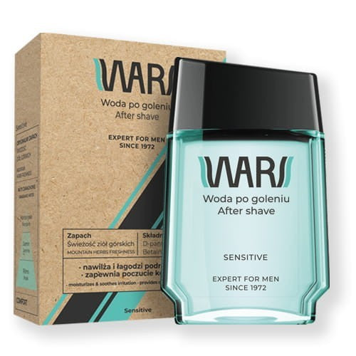 WARS WATER AFTER SHAVING 90ML SENSITIVE | Vaistine1.lt | WestPharmacy.eu