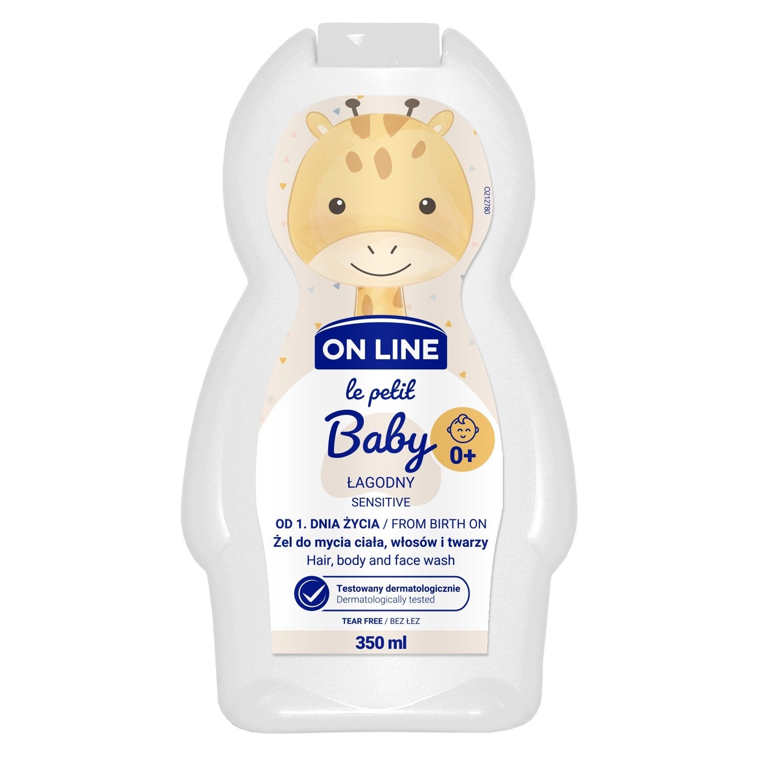 On Line Le Petit Baby Gentle Gel 3in1 for washing face, body, and hair - from day 1 of life 350ml | Vaistine1.lt | WestPharmacy.eu