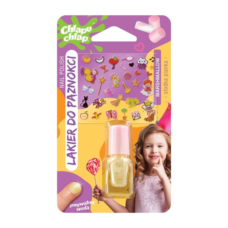 AESTHETICS REMOVABLE PAINT D/NAIL WASHABLE FOAM YELLOW | Vaistine1.lt | WestPharmacy.eu
