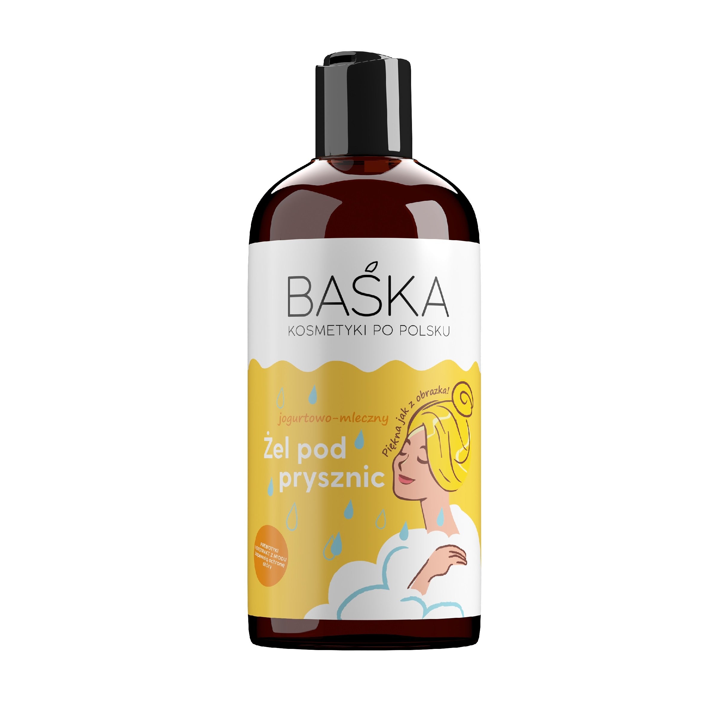 BAŚKA Cosmetics In Polish Yogurt Milk Shower Gel 500ml | Vaistine1.lt | WestPharmacy.eu