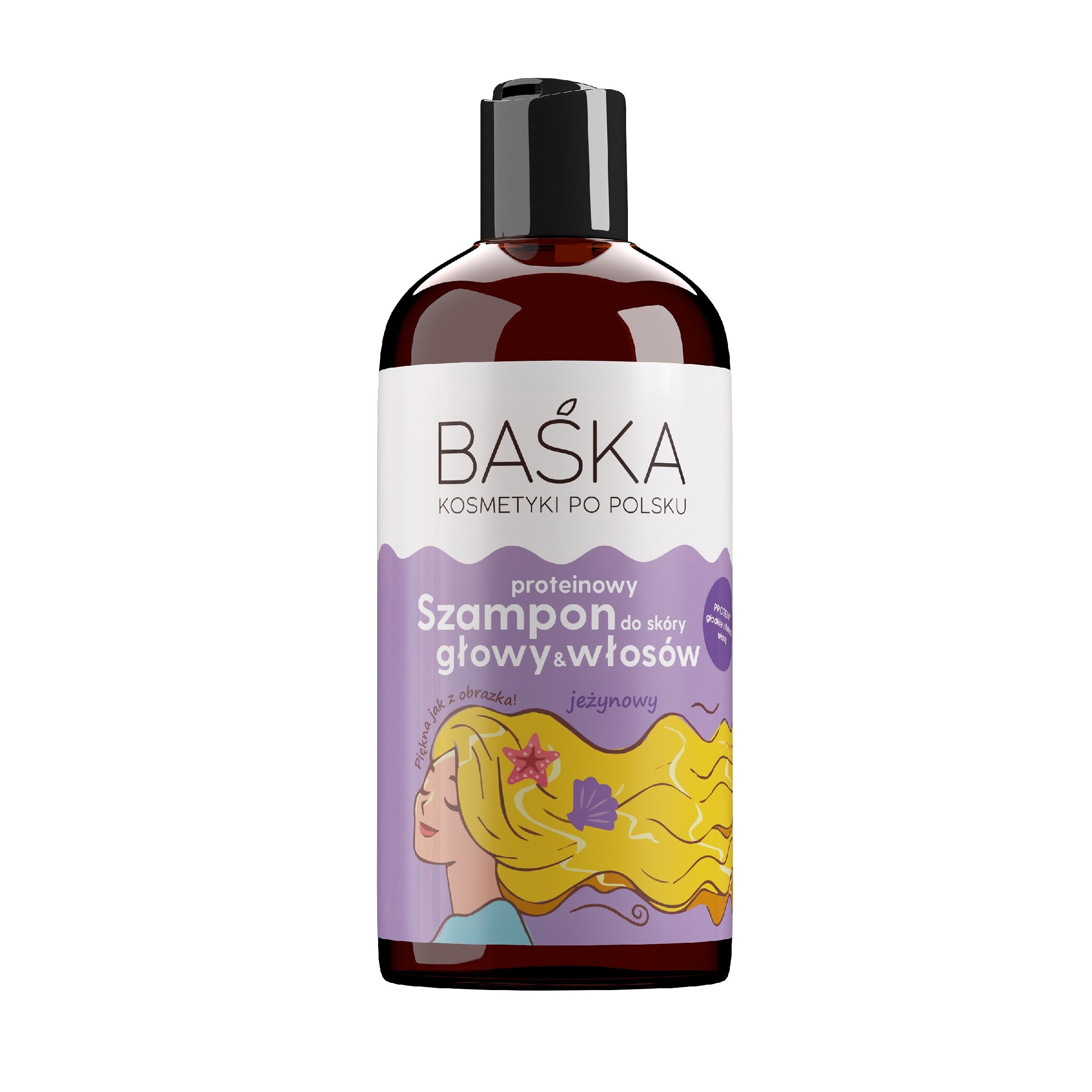 BAŚKA Cosmetics In Polish Protein Shampoo for scalp and hair - blackberry 500ml | Vaistine1.lt | WestPharmacy.eu